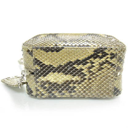 Chanel Python Mini Shoulder Bag Beige 4 of 9