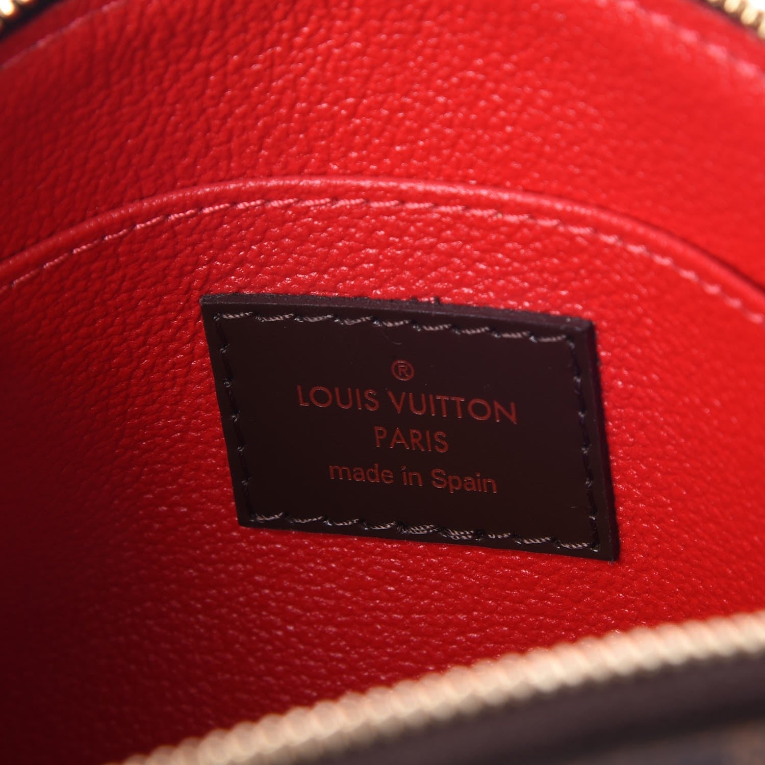 Louis Vuitton Damier Ebene Cosmetic Pouch 6 of 7