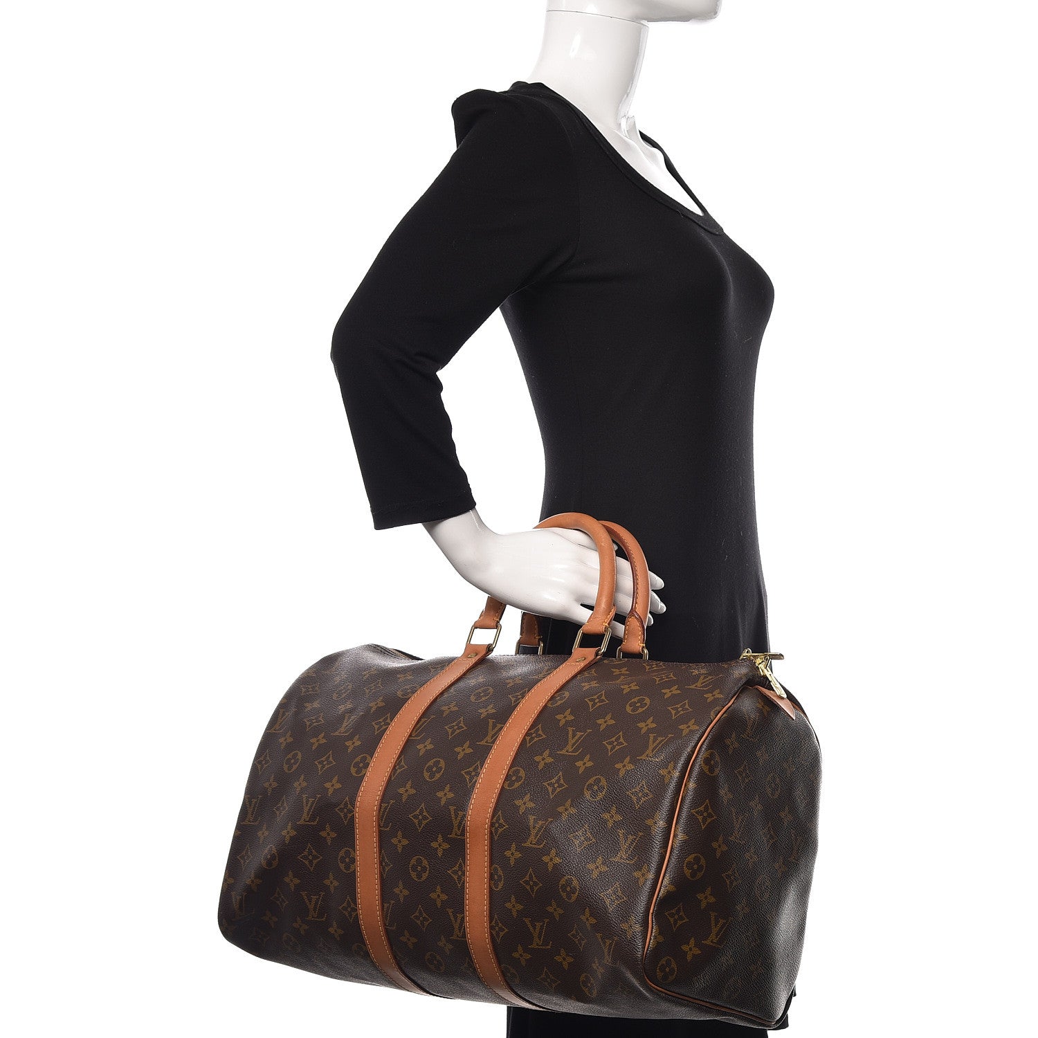 Louis Vuitton Monogram Keepall 45 2 of 12