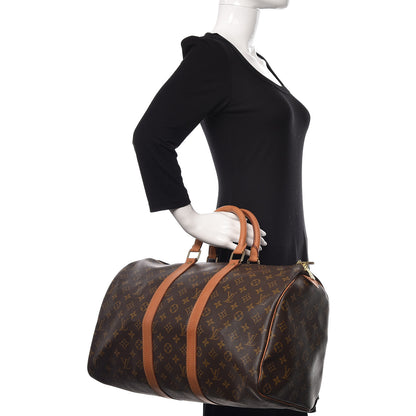 Louis Vuitton Monogram Keepall 45 2 of 12