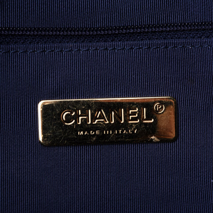 Chanel Denim Quilted Large Chanel 19 Flap Blue 7 of 12