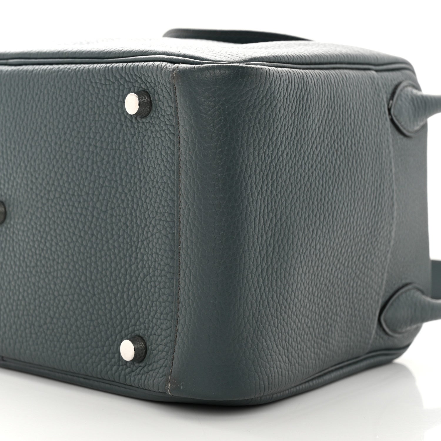 Hermes Taurillon Clemence Lindy 30 Bleu Orage 10 of 12