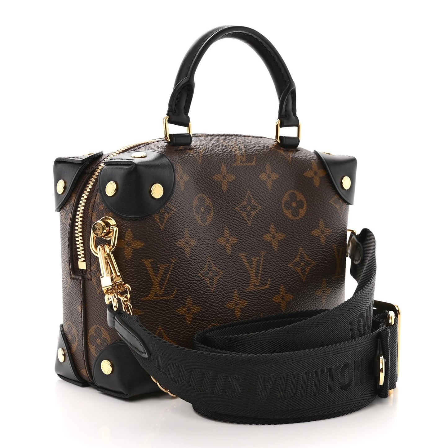 Monogram Petite Malle Souple Black