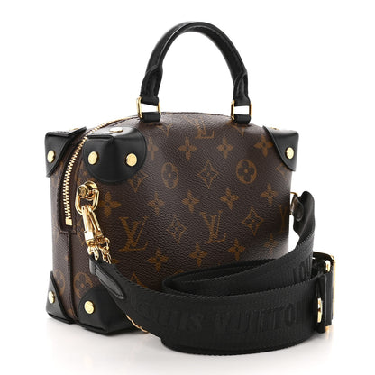 Louis Vuitton Monogram Petite Malle Souple Black 3 of 9