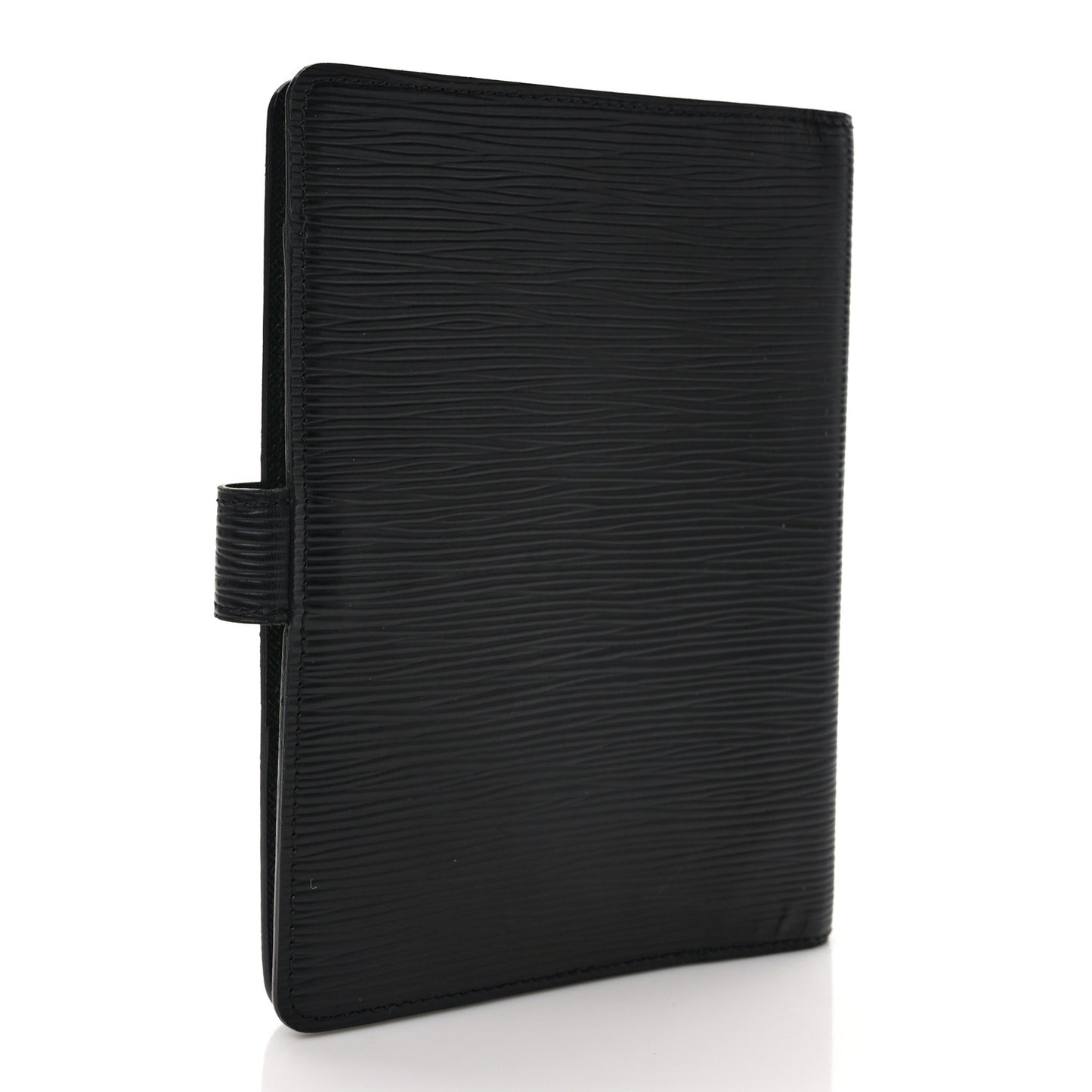 Epi Medium Ring Agenda Cover Black
