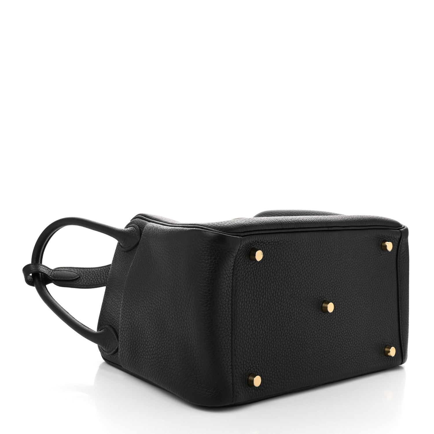 Hermes Taurillon Clemence Lindy 30 Black 4 of 11