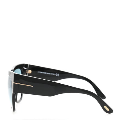 Tom Ford Acetate Anoushka Cat Eye Sunglasses TF371 Black 3 of 9