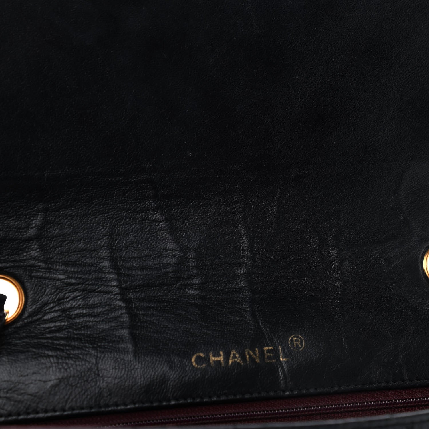Chanel Lambskin Quilted Medium Single Flap Black 8 of 13