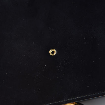 Louis Vuitton Calfskin Chain Louise GM Black 7 of 13