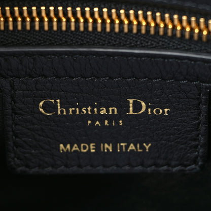 Christian Dior Calfskin Cannage Small Caro Bag Black 6 of 11