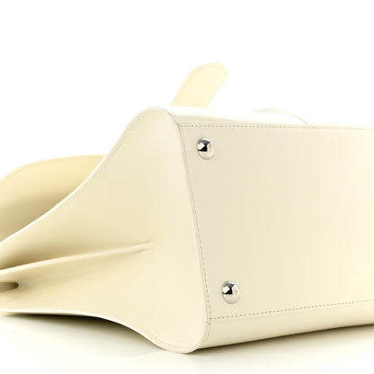 Delvaux Box Calfskin MM Brillant Satchel Ivory 11 of 13