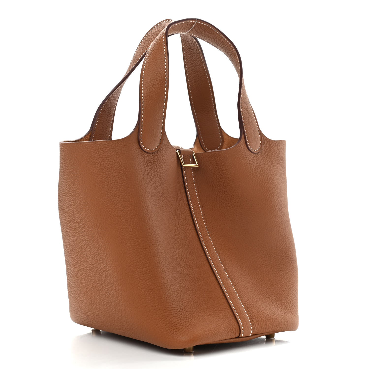 Hermes Taurillon Clemence Picotin Lock 18 PM Gold 2 of 11