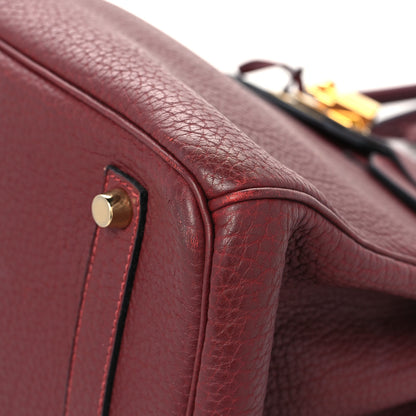 Hermes Fjord Birkin 35 Rouge H 10 of 18