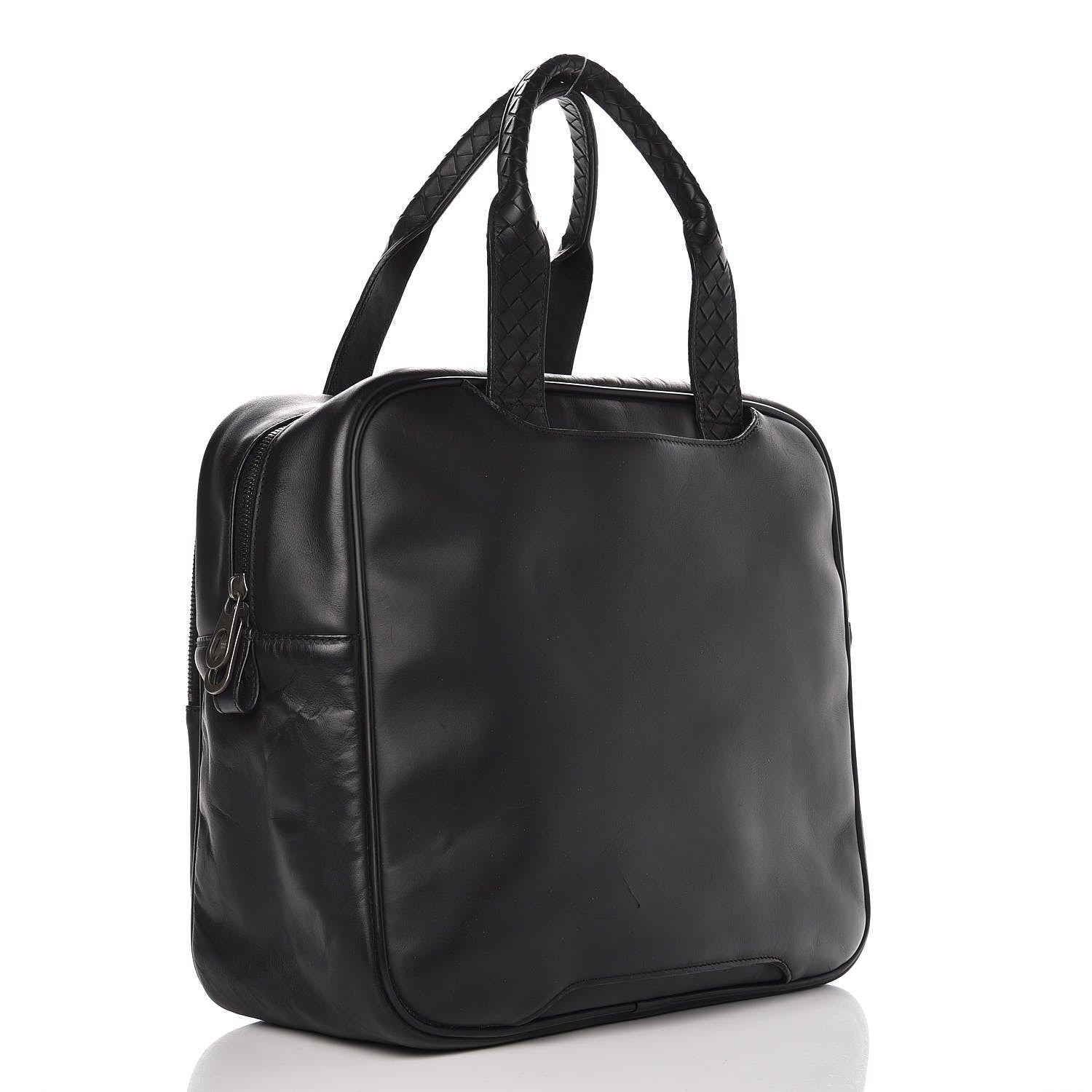 Bottega Veneta Intrecciato VN Travel Bag Nero Black 3 of 6