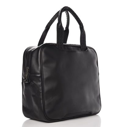 Bottega Veneta Intrecciato VN Travel Bag Nero Black 3 of 6