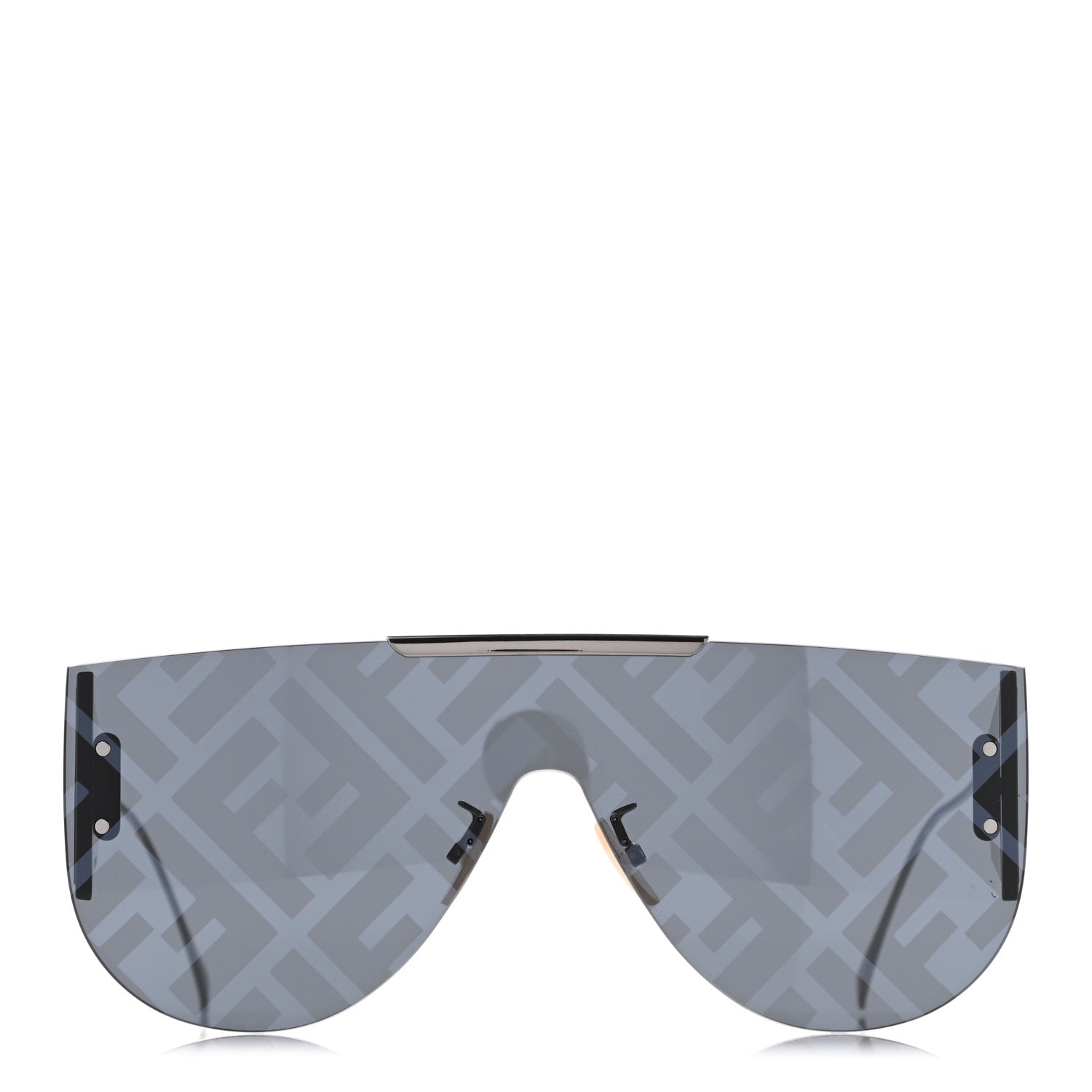 Fendi FF Fabulous Shield Sunglasses FF M0093/S Grey 2 of 7