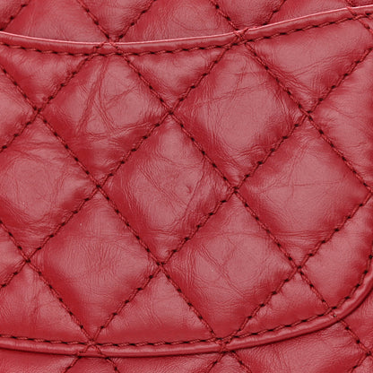 Chanel Aged Calfskin Quilted 2.55 Reissue Mini Flap Red 16 of 17