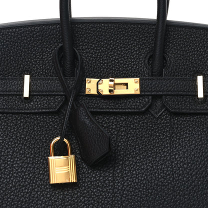 Hermes Togo Birkin 25 Black 8 of 11