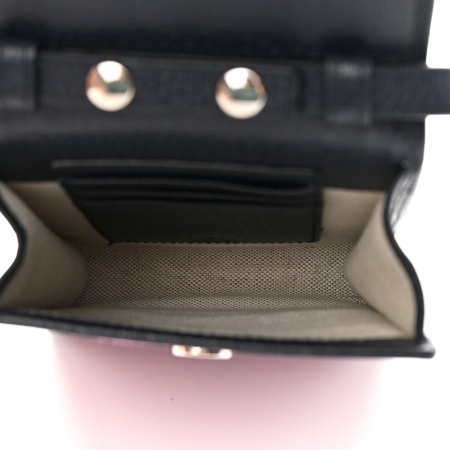 Monogram Multicolor Textured Calfskin Mini Retro Interlocking G Crossbody Bag Pink
