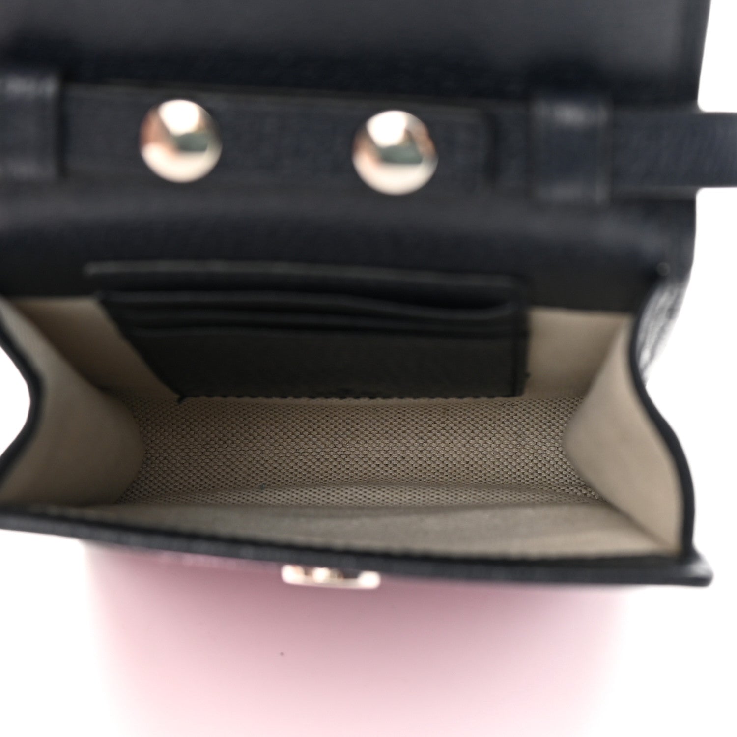 Gucci Monogram Multicolor Textured Calfskin Mini Retro Interlocking G Crossbody Bag Pink 5 of 11