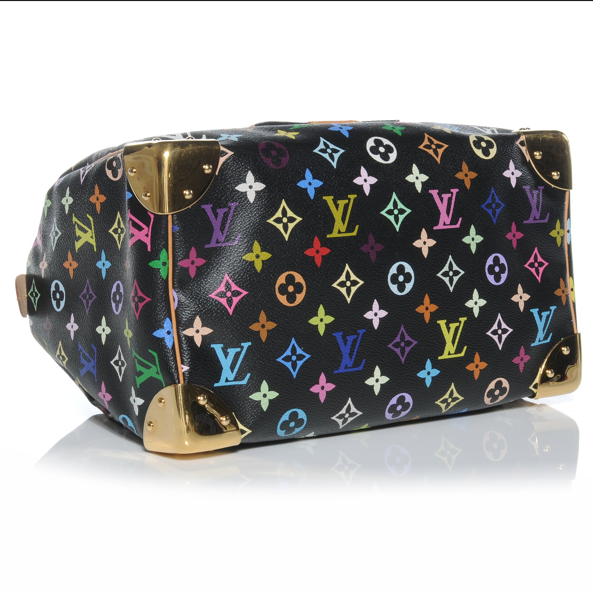 Louis Vuitton Monogram Multicolor Speedy 30 Black 4 of 7