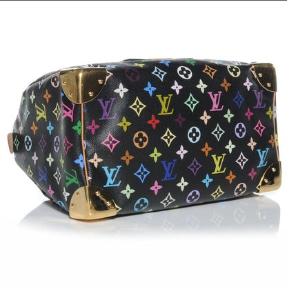 Louis Vuitton Monogram Multicolor Speedy 30 Black 4 of 7