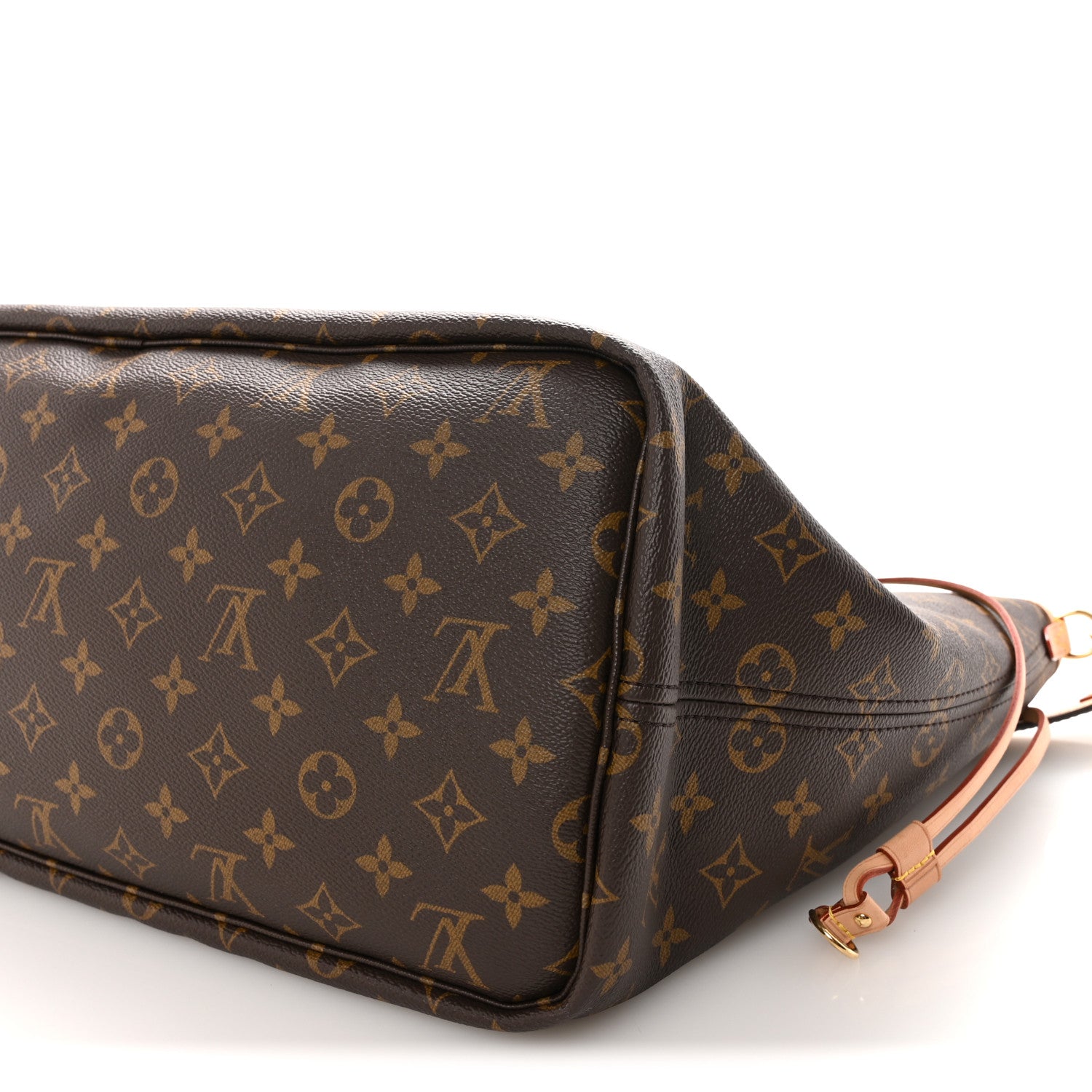 Louis Vuitton Monogram Stamped Inside Out Neverfull Bandouliere GM Beige 8 of 8