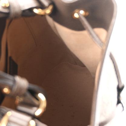 Gucci GG Supreme Monogram Web Small Ophidia Bucket Bag Brown 5 of 10