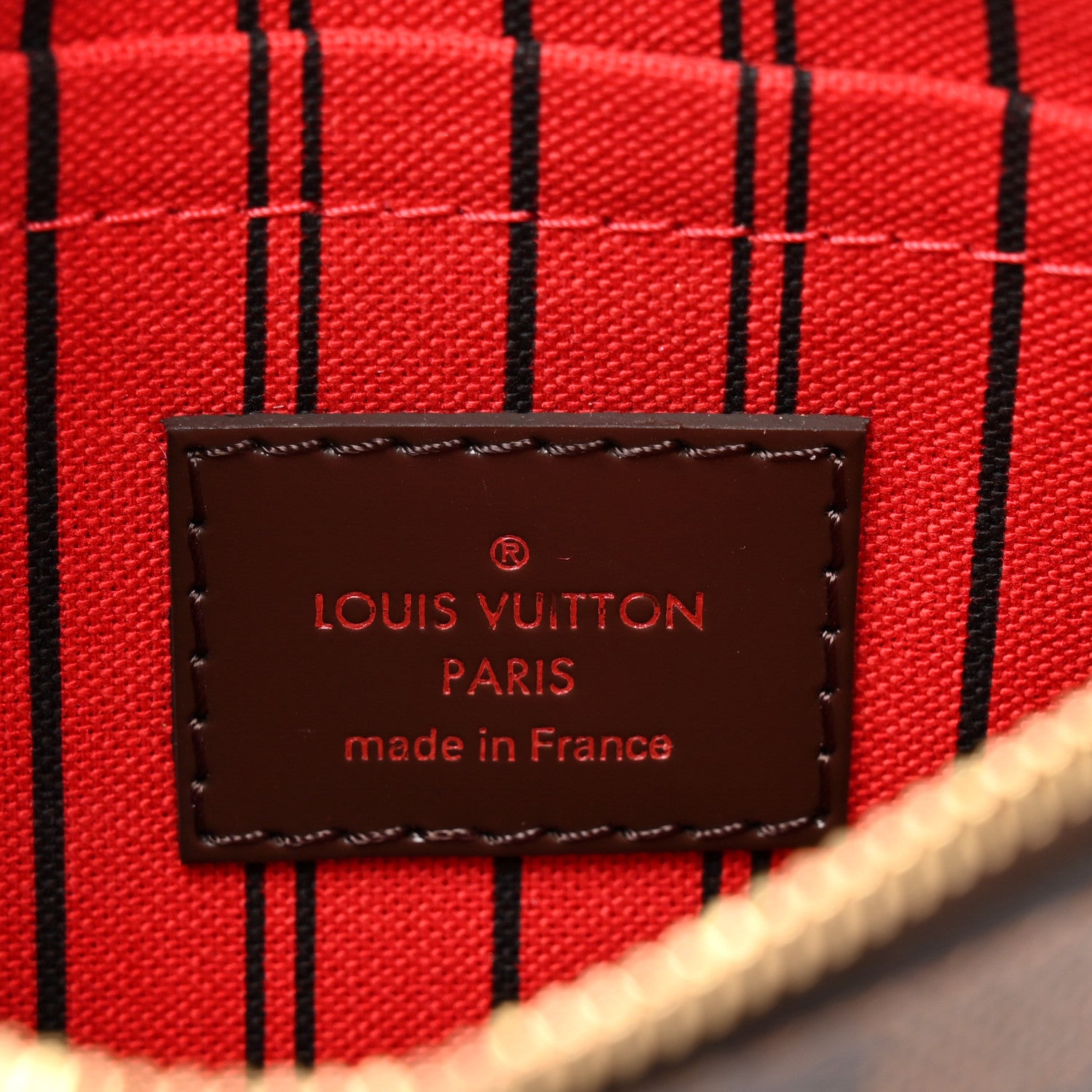 Louis Vuitton Damier Ebene Neverfull PM Pochette 6 of 11