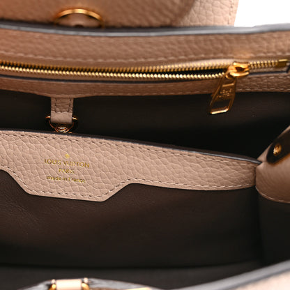 Louis Vuitton Taurillon Capucines PM Galet 7 of 10