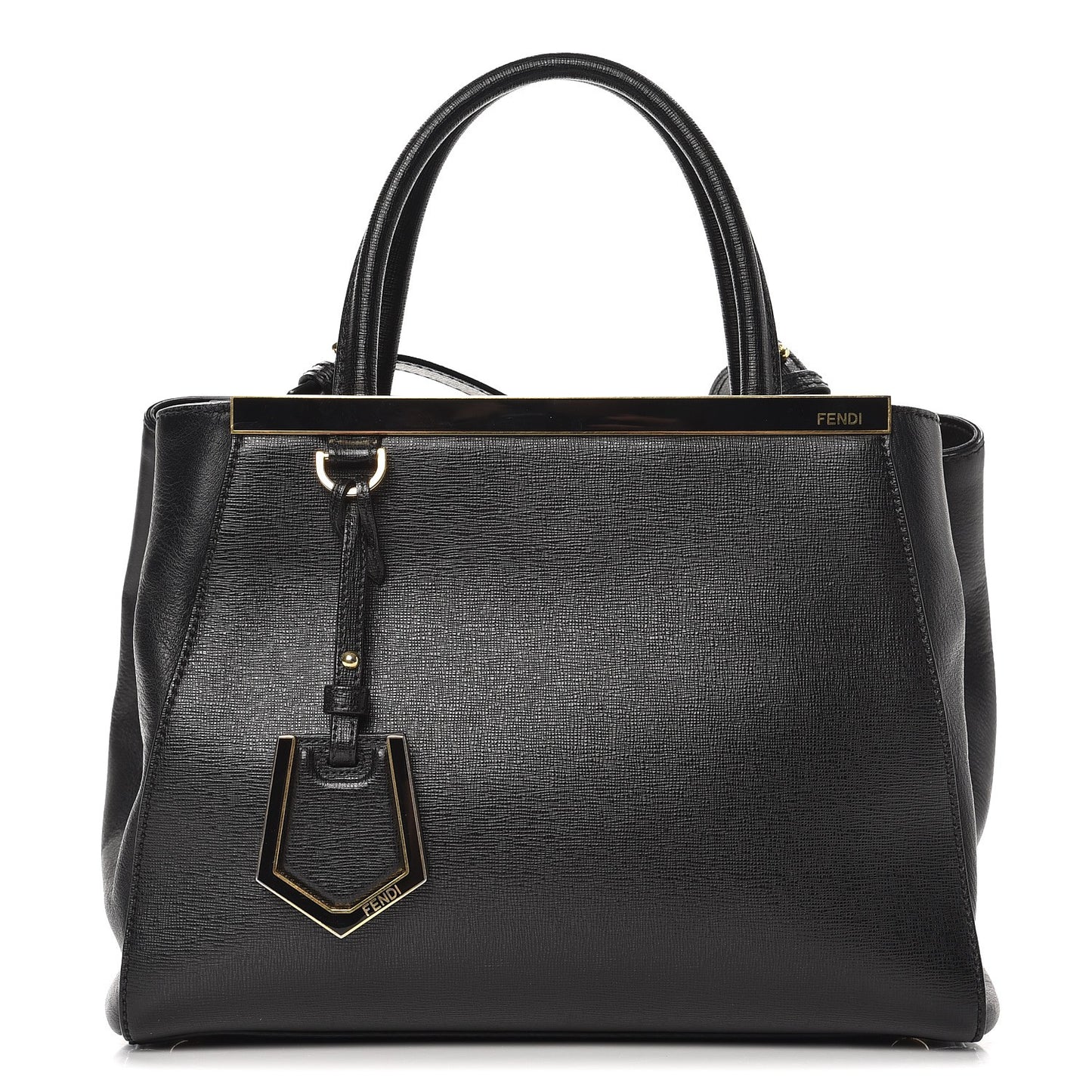 Vitello Elite Petite 2Jours Tote Black