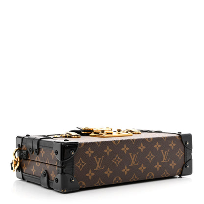 Louis Vuitton Monogram Petite Malle Black 4 of 11