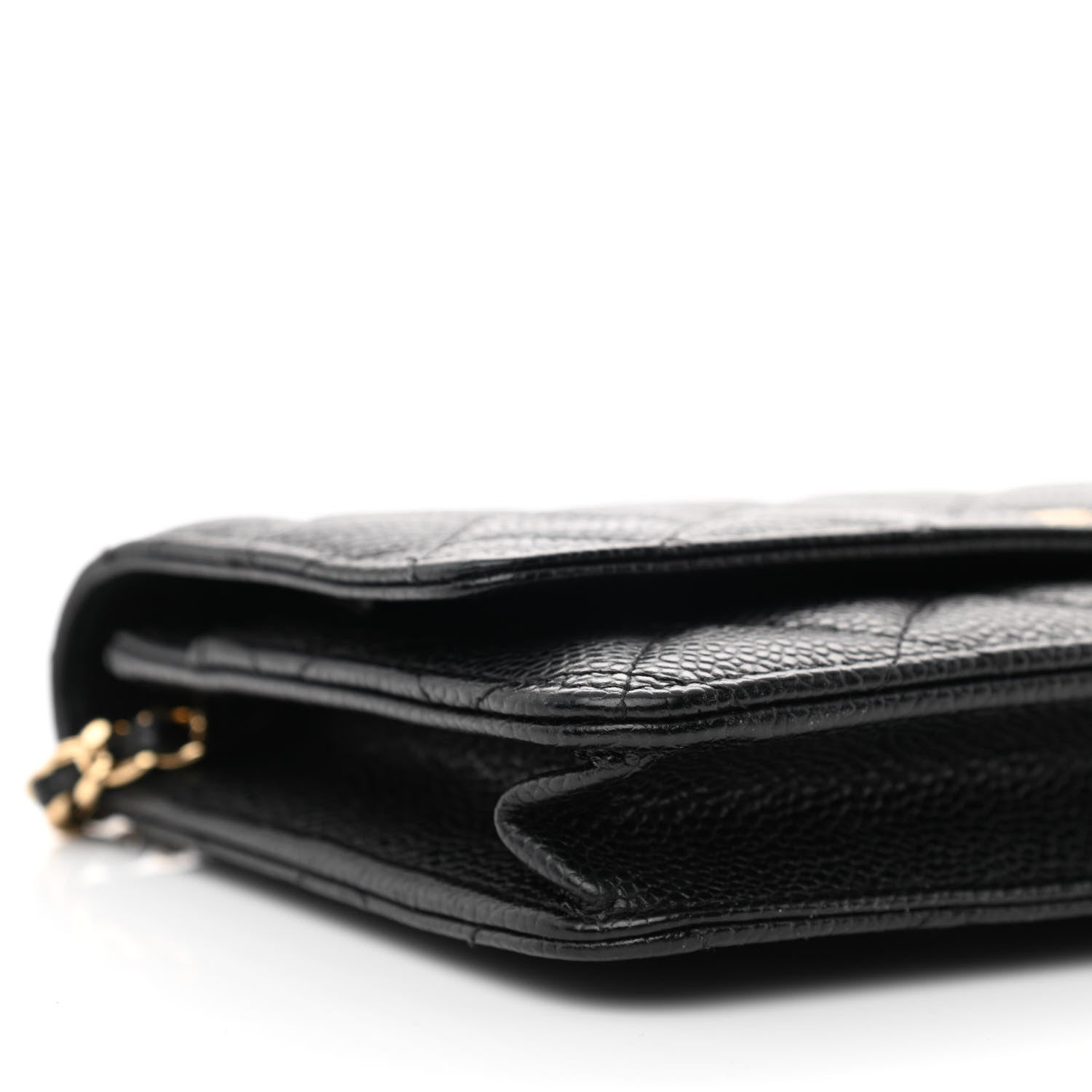 Chanel Caviar Quilted Wallet On Chain WOC Black 10 of 13