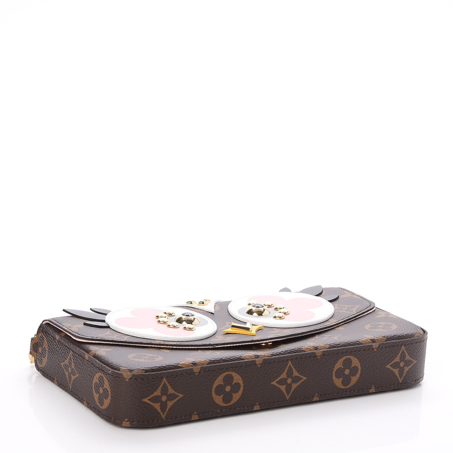 Louis Vuitton Monogram Lovely Birds Pochette Felicie Chain Wallet 4 of 9