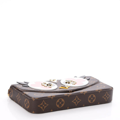 Louis Vuitton Monogram Lovely Birds Pochette Felicie Chain Wallet 4 of 9