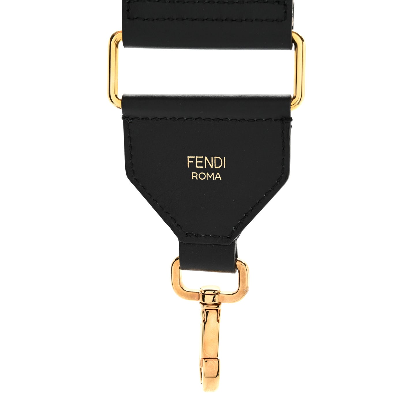 Ribbon Vitello Century FF 1974 Adjustable Strap You Nuvola Verde Black