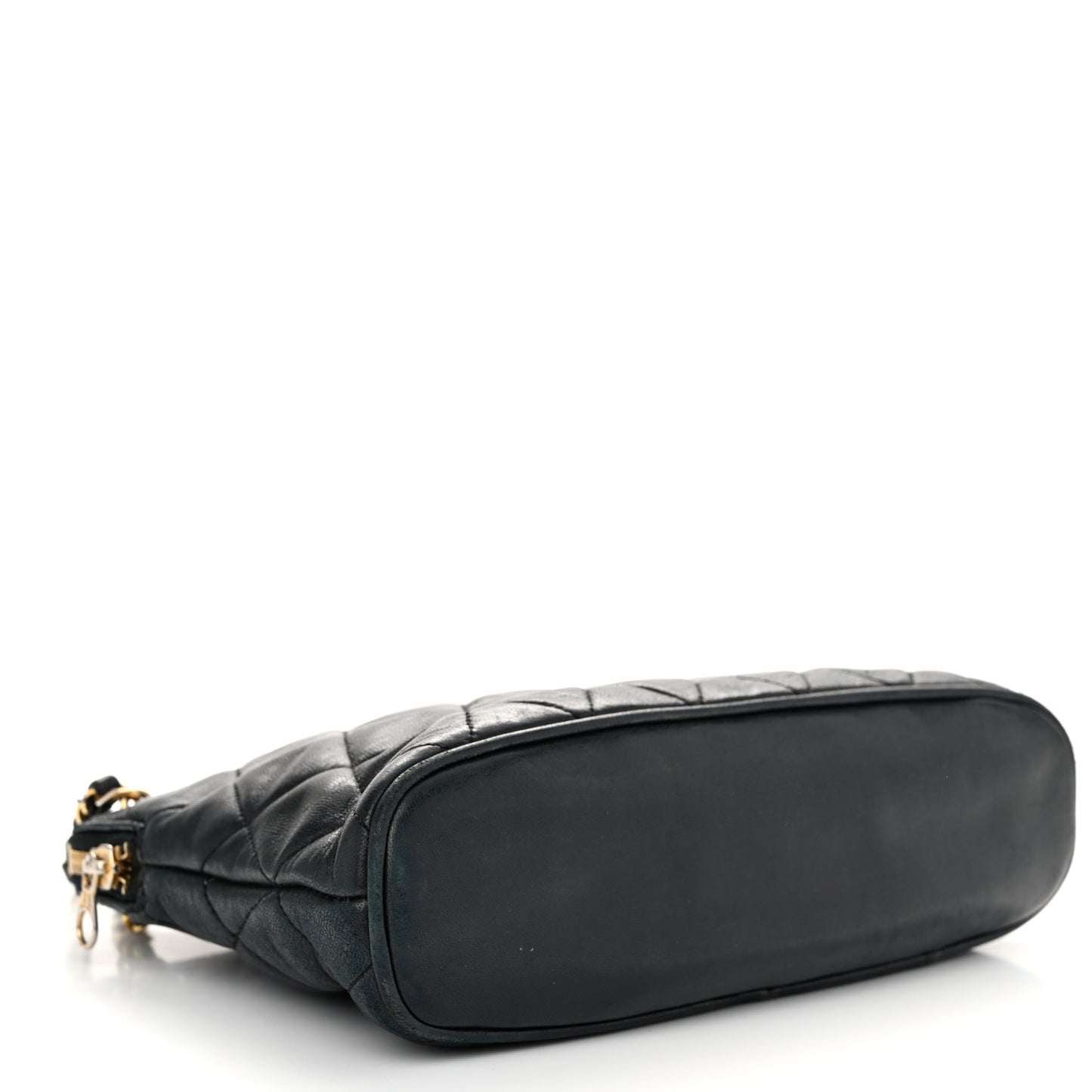 Lambskin Quilted CC Tote Black