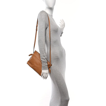 Loewe Calfskin Flamenco Knot Clutch Warm Desert 2 of 10