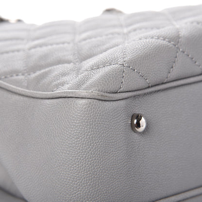 Chanel Caviar Quilted Large Urban Companion Top Handle Shopping Tote Grey 8 of 11