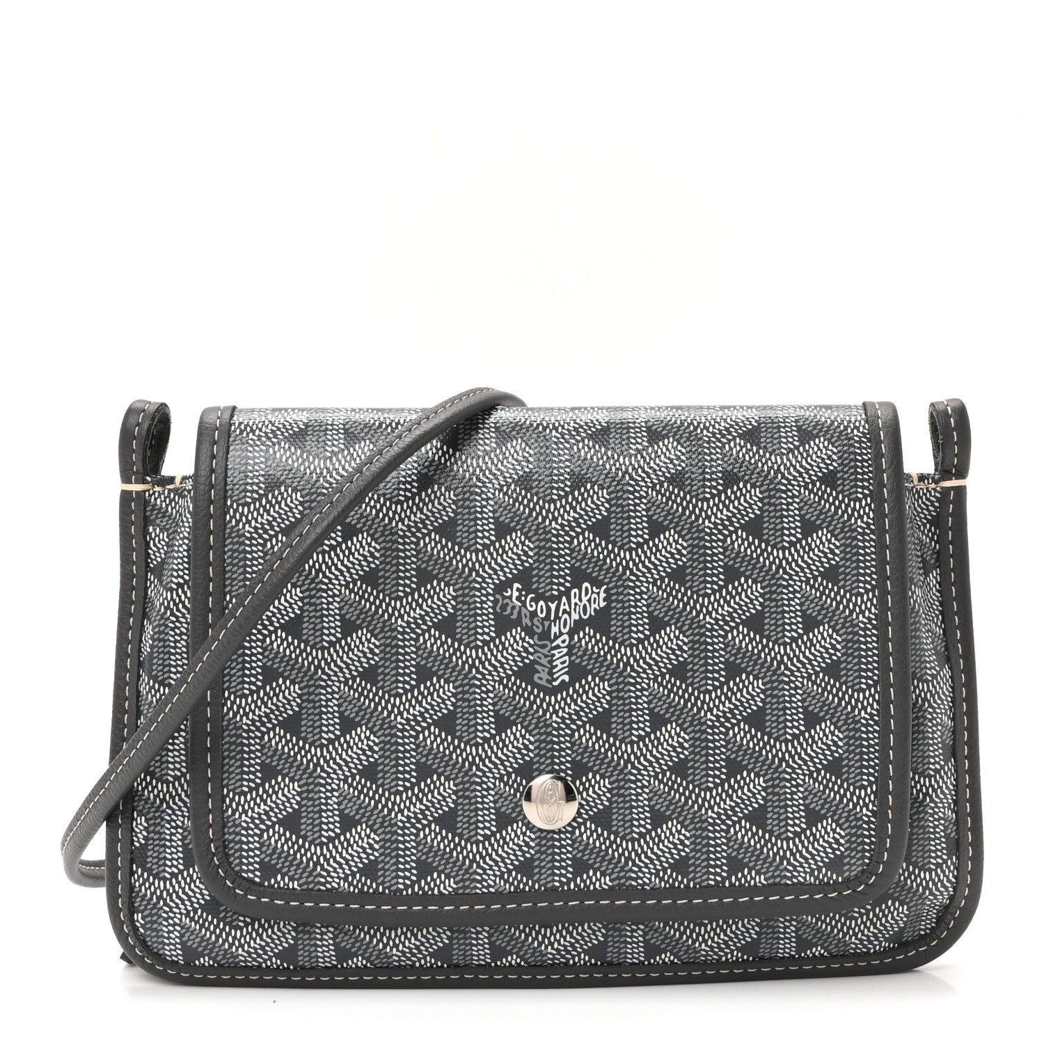 Goyard Goyardine Plumet Wallet Clutch Grey 1 of 9