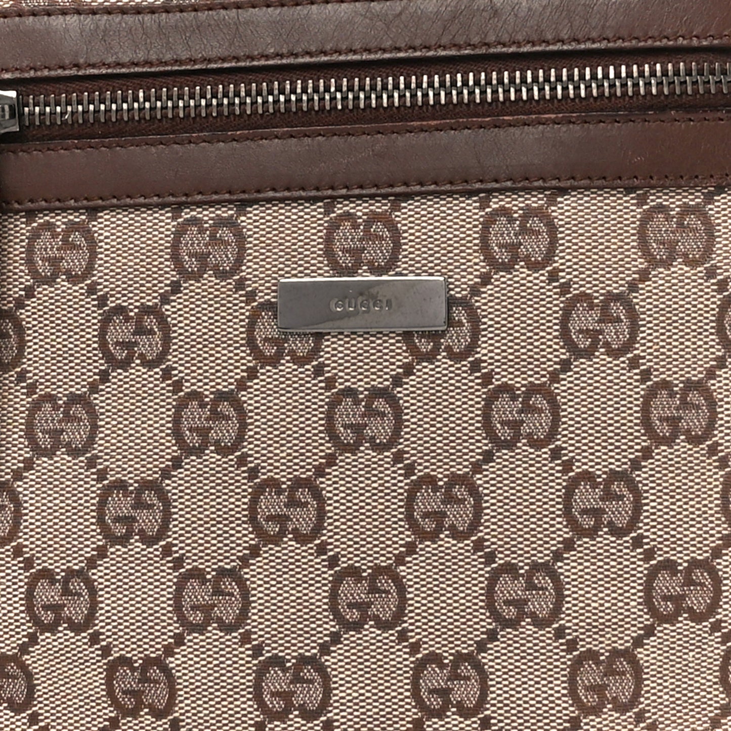 Monogram Hobo Dark Brown