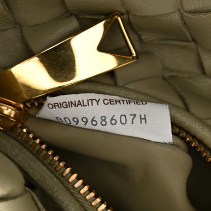 Bottega Veneta Nappa Intrecciato Teen Jodie Hobo Travertine 7 of 10