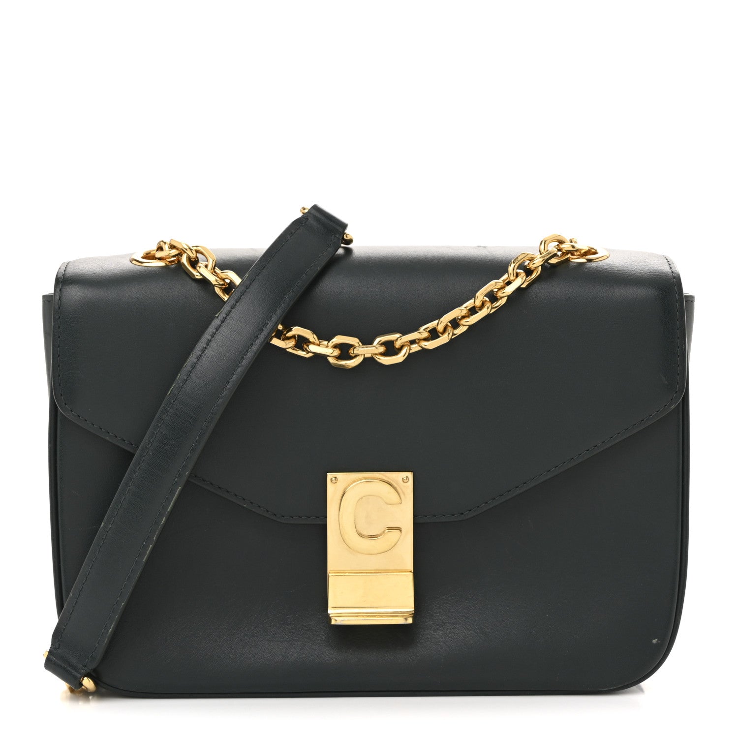 Celine Shiny Calfskin Medium C Bag Amazone 1 of 19