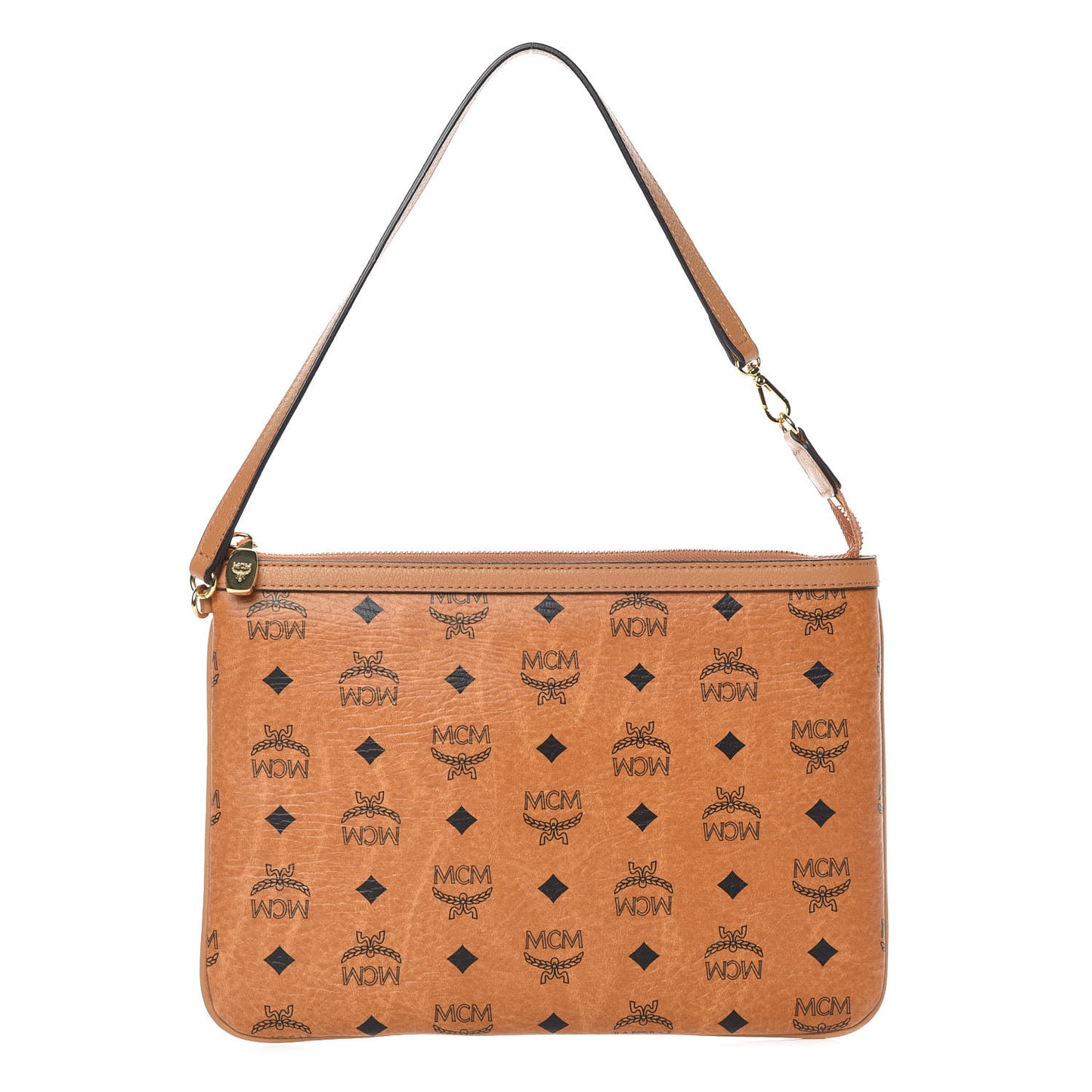 Visetos Liz Shopper Tote Pouch Cognac