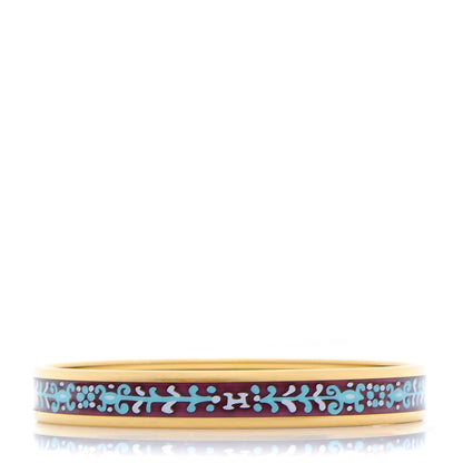 Hermes Enamel Printed Narrow Bracelet 70 1 of 6
