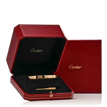 Cartier 18K Yellow Gold LOVE Bracelet 18 8 of 8