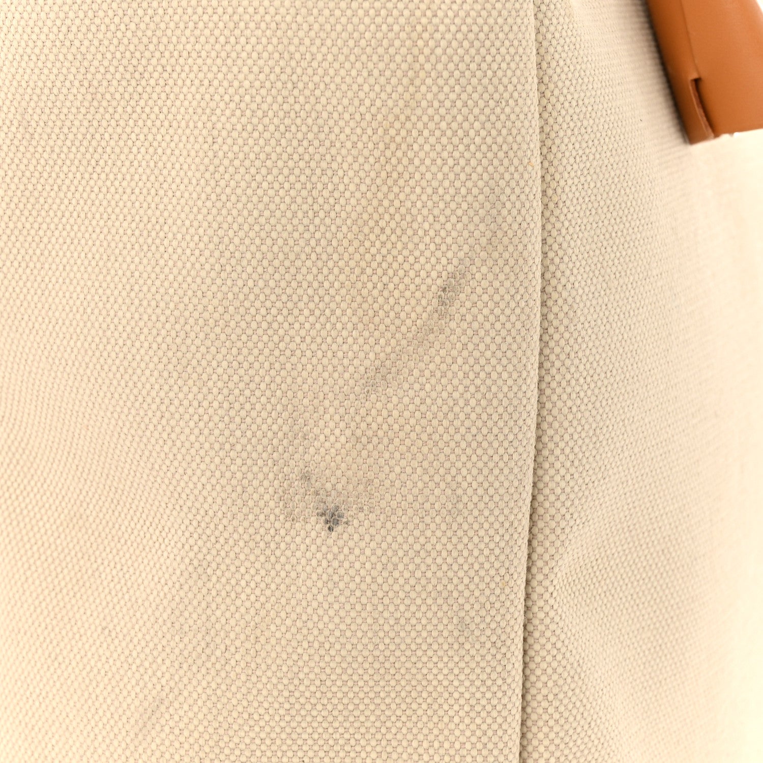 Hermes Military Toile Vache Hunter Herbag a Dos Zip Retourne Beton Naturel Sable 13 of 15