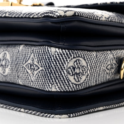 Louis Vuitton Monoglam Pochette Metis East West Blue 10 of 10