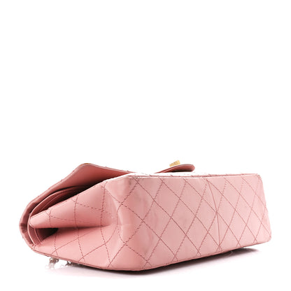 Chanel Aged Calfskin Quilted 2.55 Reissue 226 Flap Pink 4 of 13