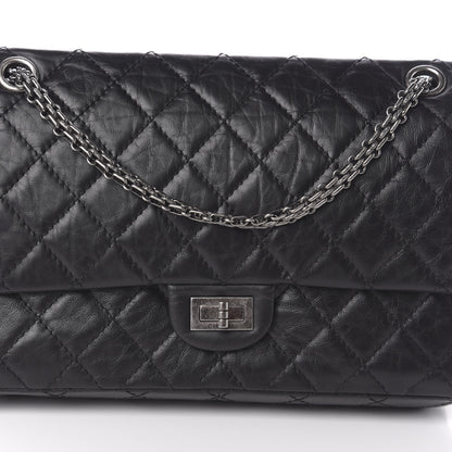Chanel Aged Calfskin Quilted 2.55 Reissue 226 Flap Black 8 of 10